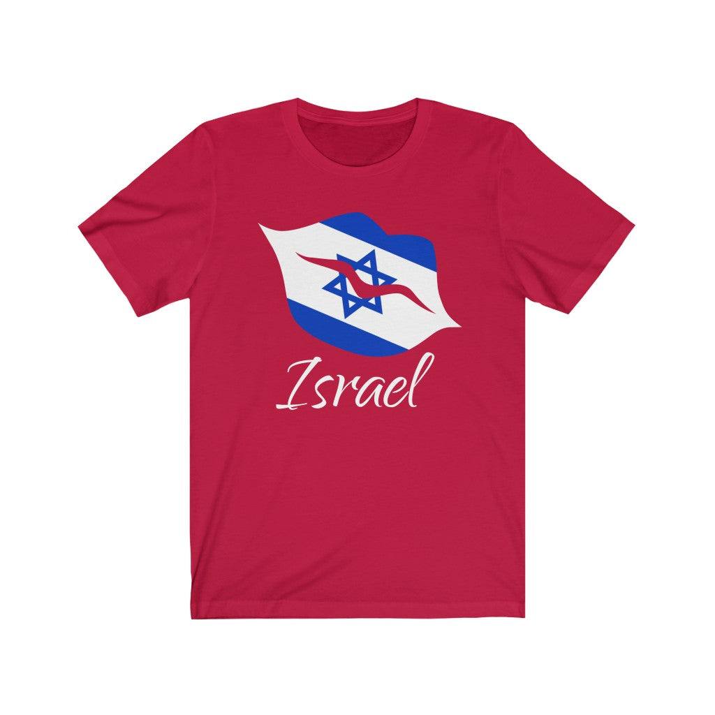 Israel Lips Flag Premium Tee 2 - Unisex