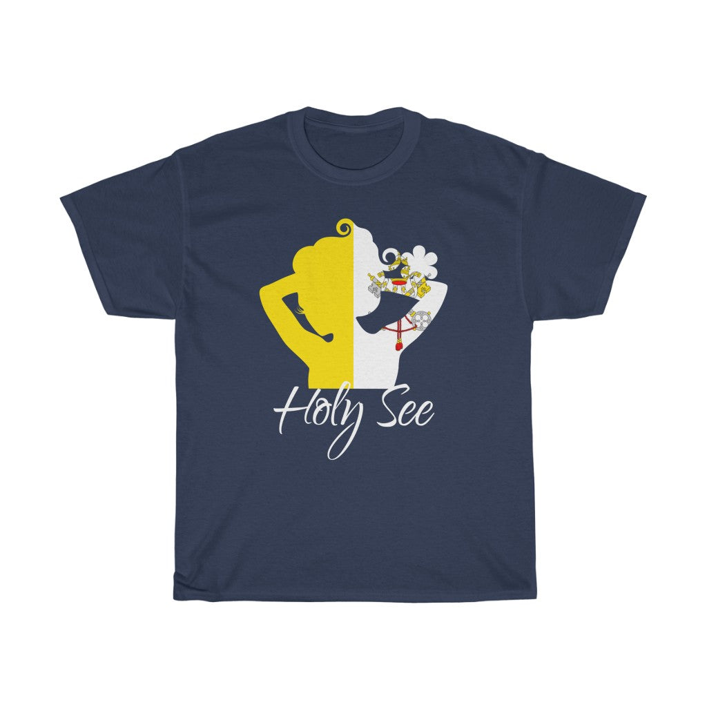 Holy See Lady Flag Standard Tee 2 - Unisex