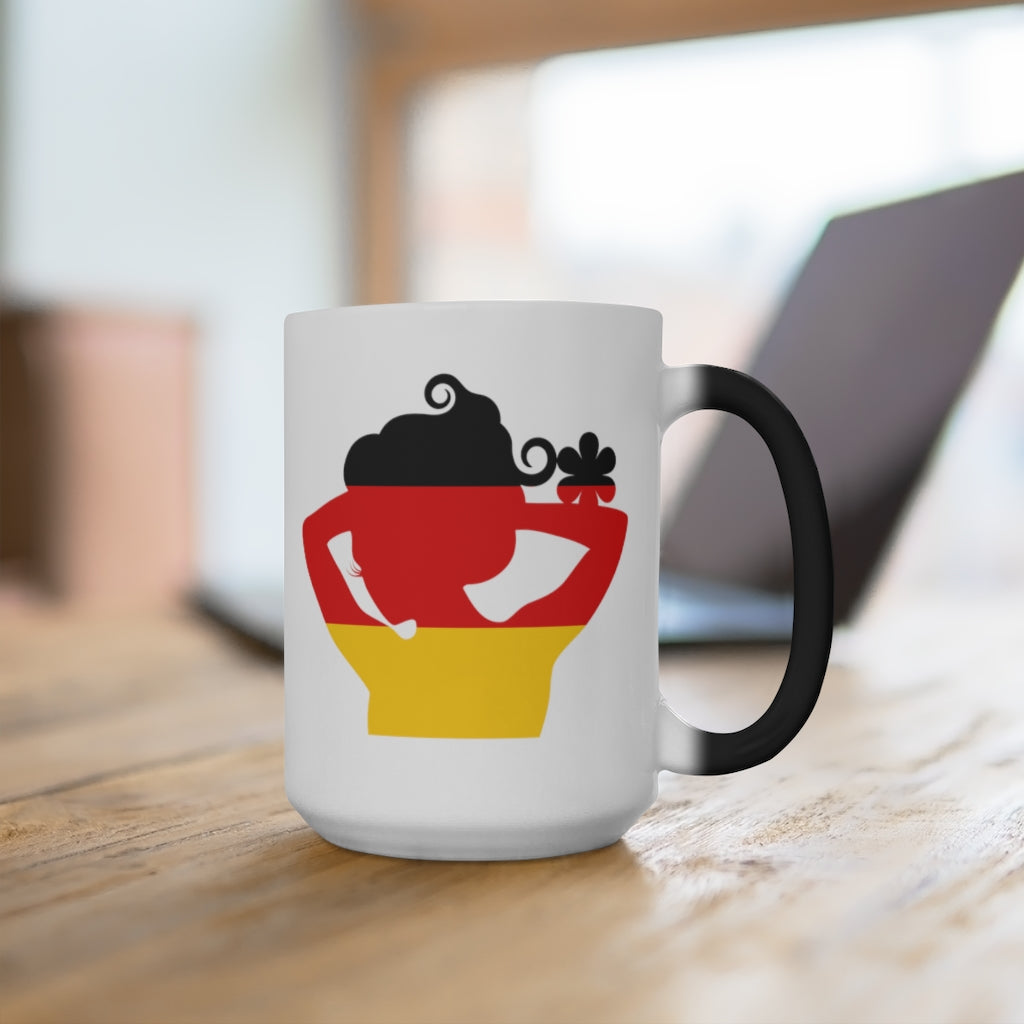 Germany Lady Color Changing Mug
