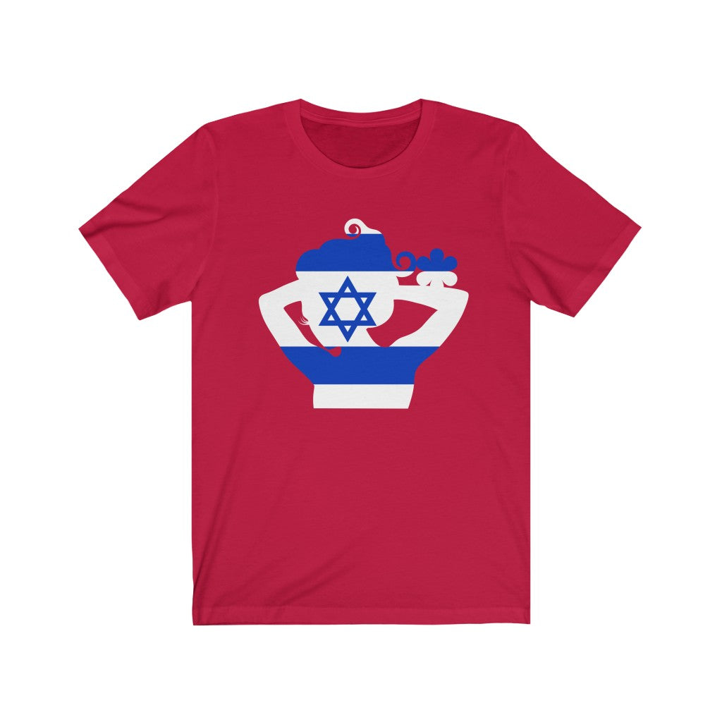 Israel Lady Flag Premium Tee - Unisex
