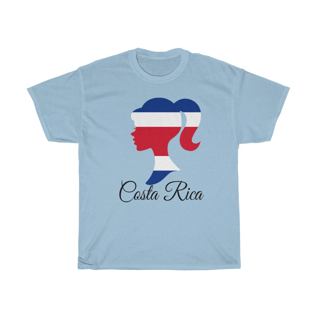 Costa Rica Girl Flag Standard Tee 1 - Unisex