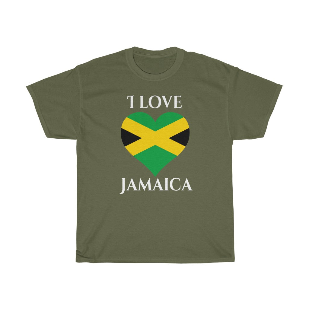 Jamaica Heart Flag Standard Tee 2 - Unisex