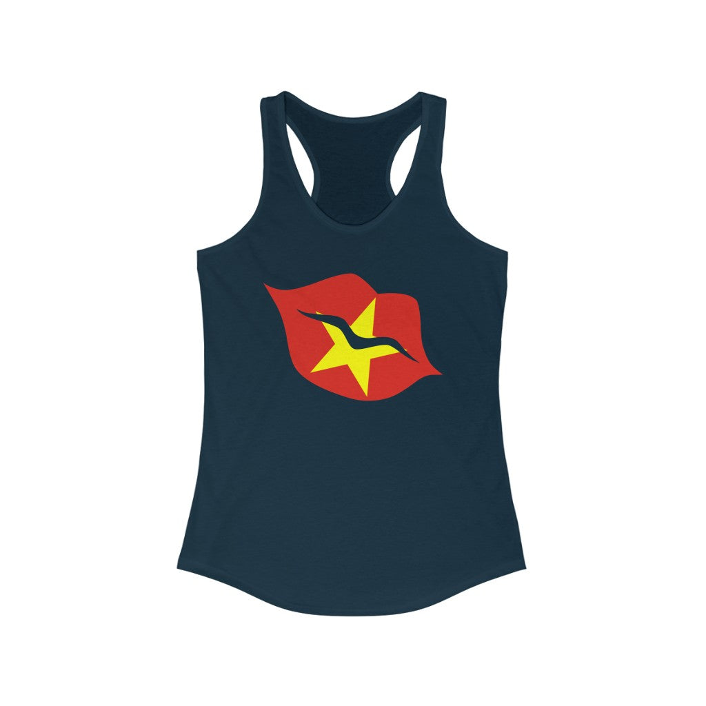 Vietnam Lips Flag Tank - Women
