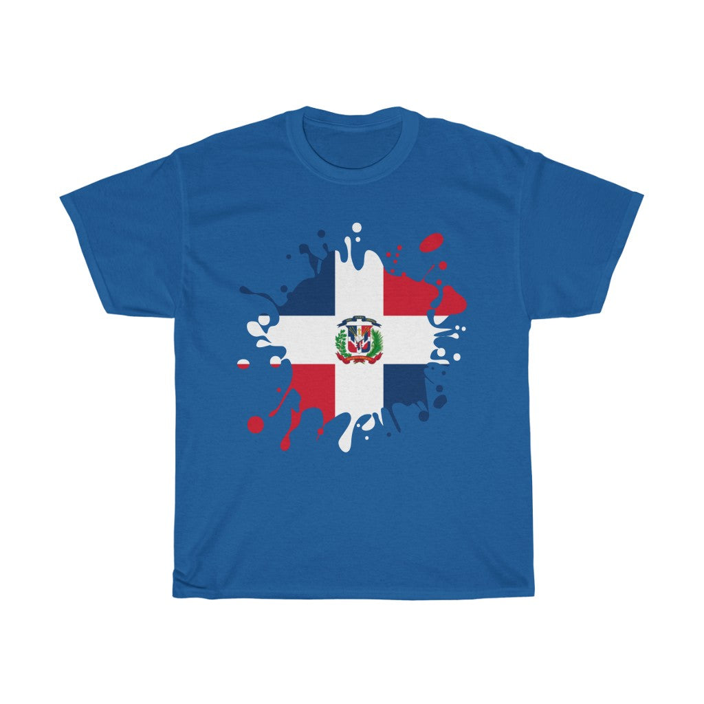 Dominican Republic Splat Flag Standard Tee - Unisex