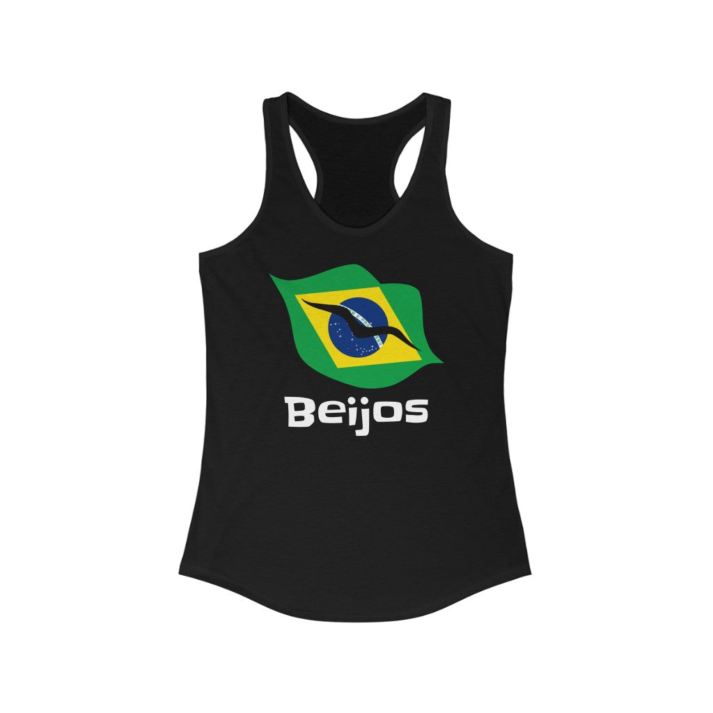 Brazil (Beijos) Lips Flag Tank 2 - Women