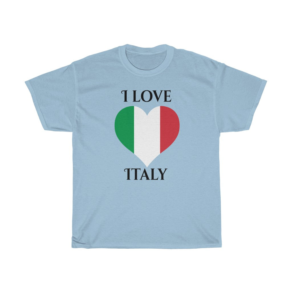 Italy Heart Flag Standard Tee 1 - Unisex