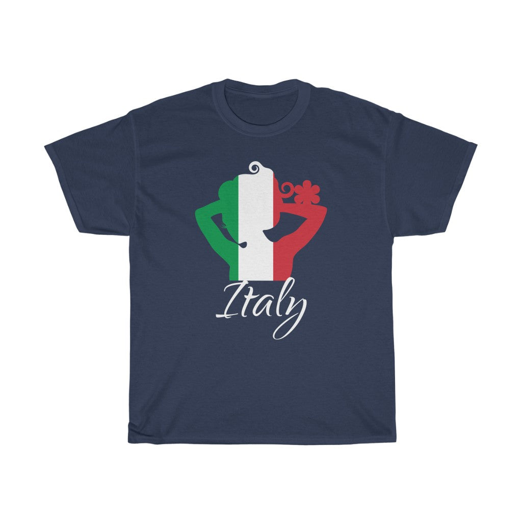 Italy Lady Flag Standard Tee 2 - Unisex