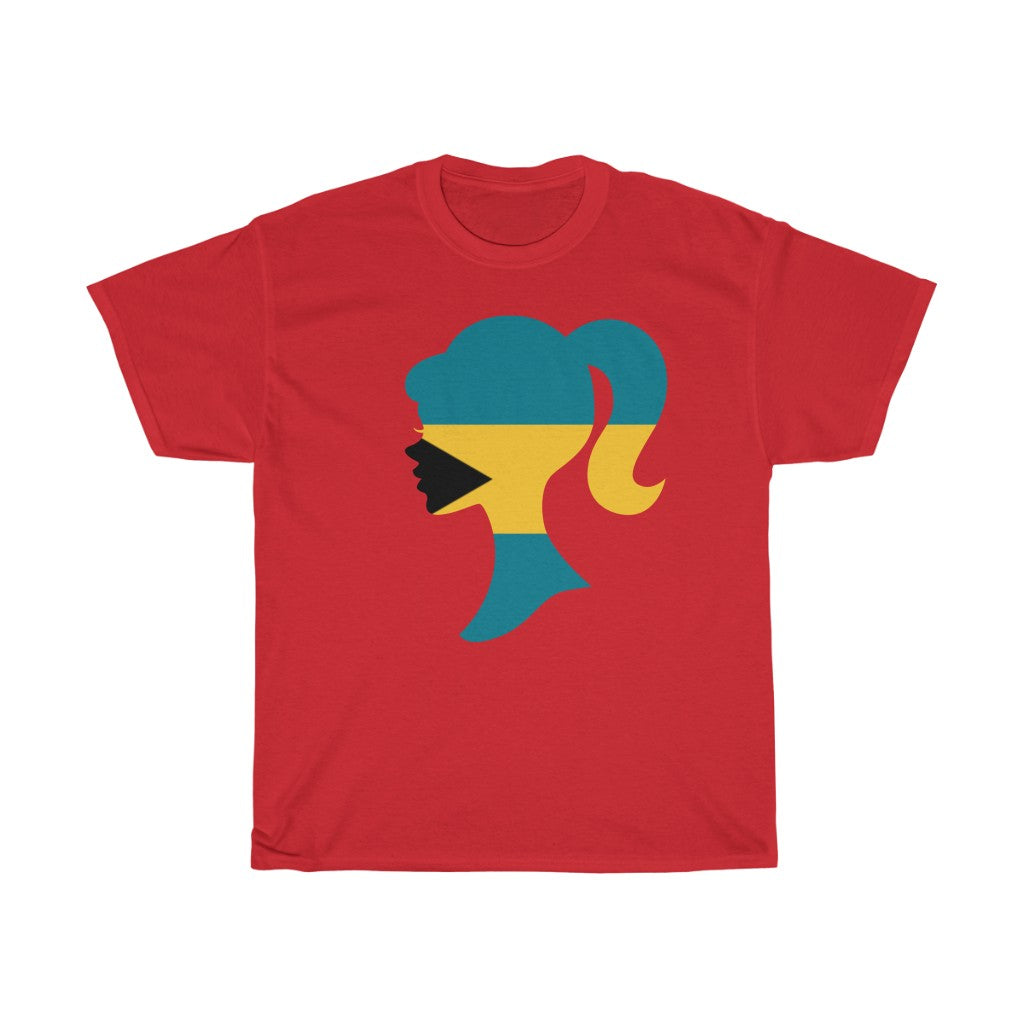 Bahamas Girl Flag Standard Tee - Unisex