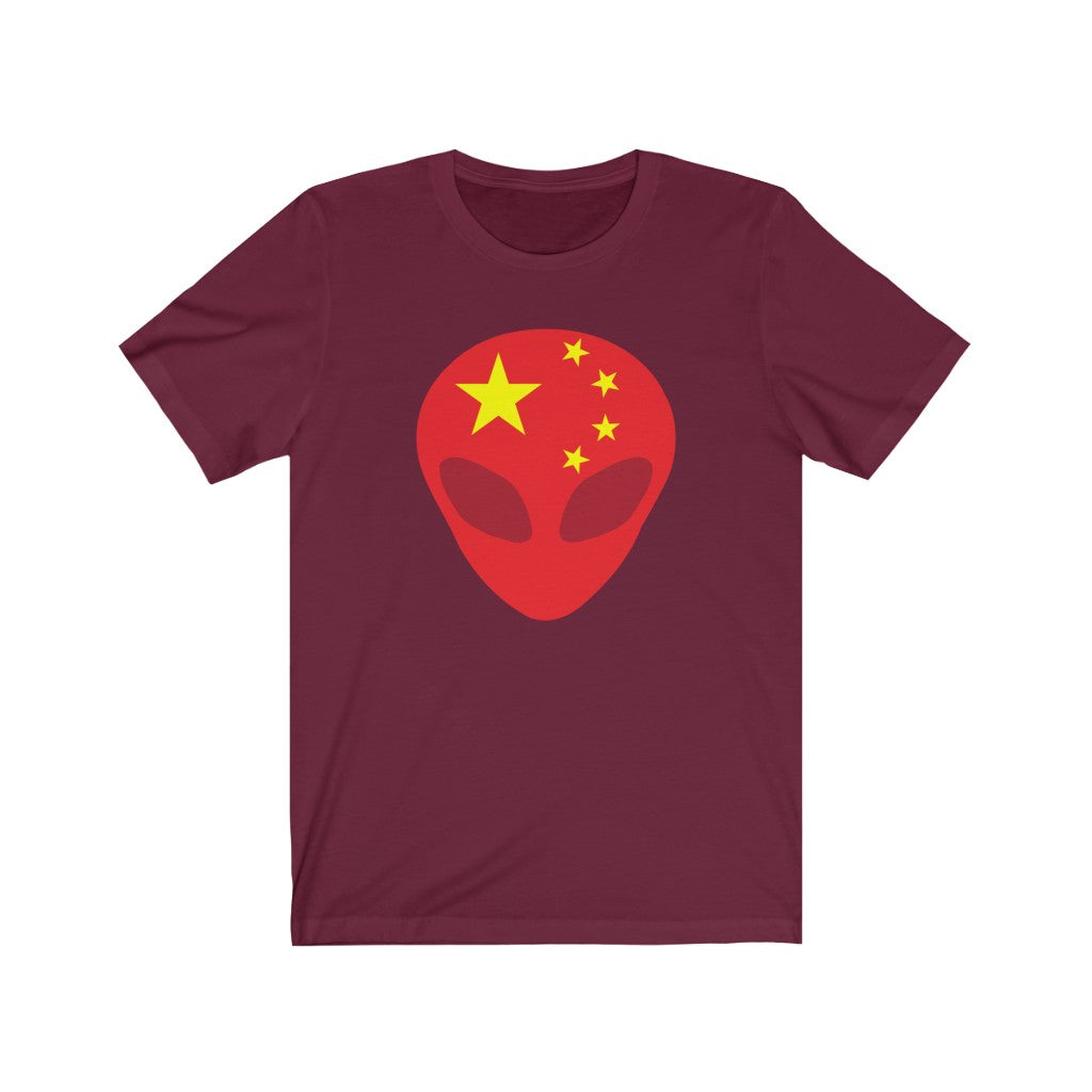 China Alien Flag Premium Tee - Unisex