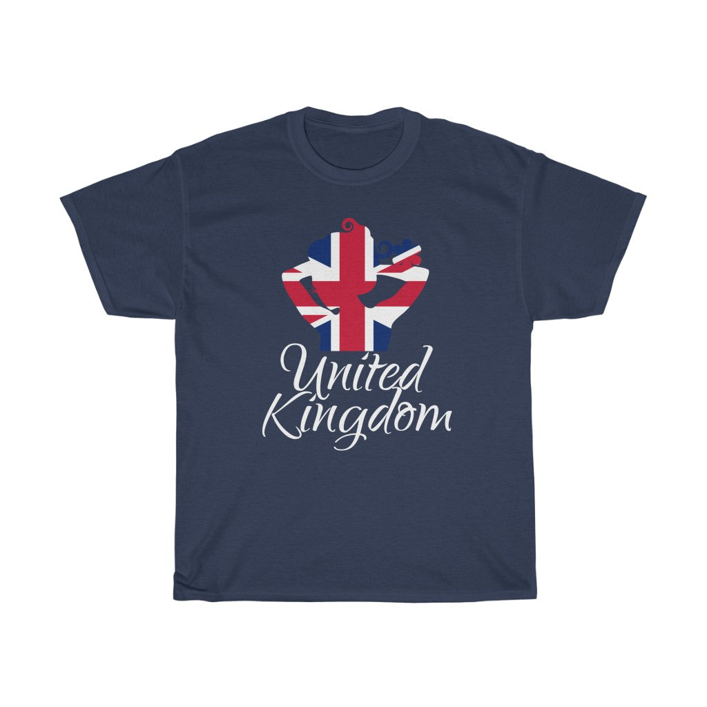 United Kingdom Lady Flag Standard Tee 2 - Unisex