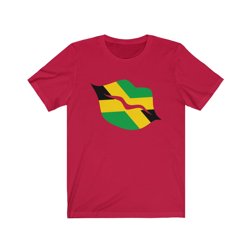 Jamaica Lips Flag Premium Tee - Unisex