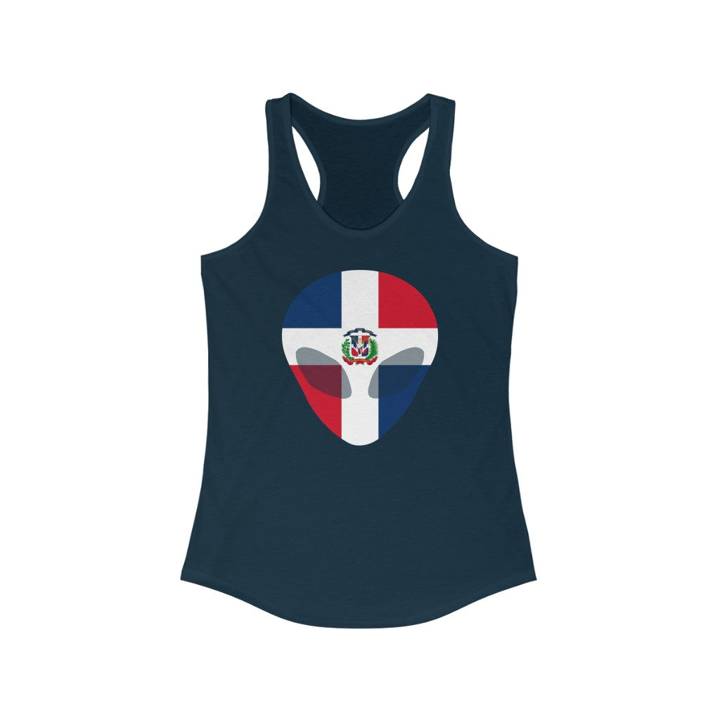 Dominican Republic Alien Flag Tank - Women