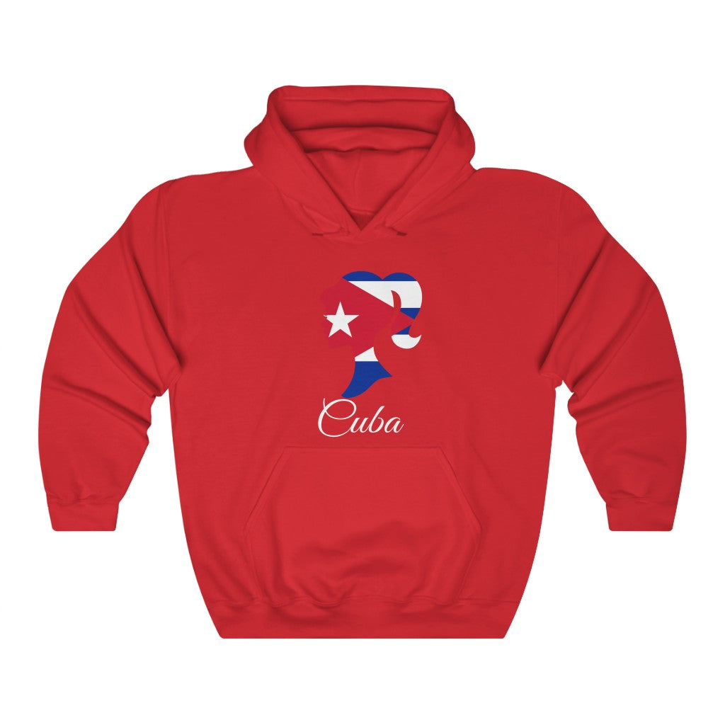 Cuba Girl Flag Hoodie Sweatshirt 2 - Unisex