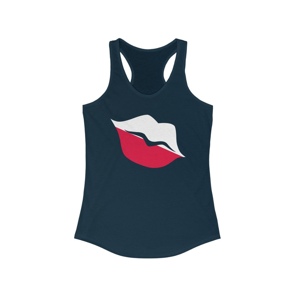 Poland Lips Flag Tank - Women
