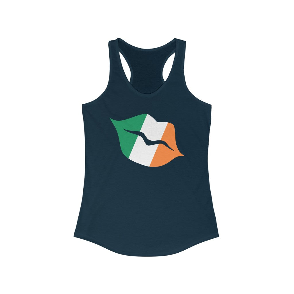 Ireland Lips Flag Tank - Women
