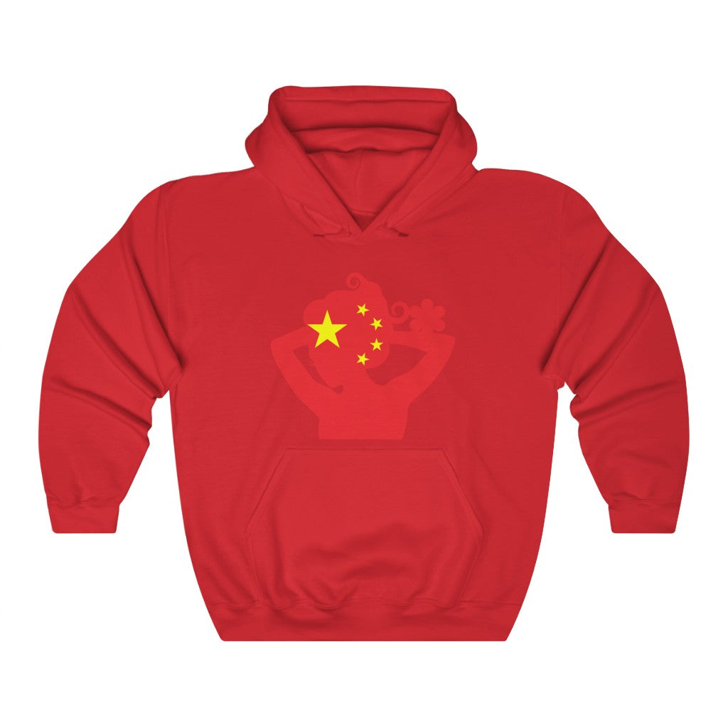 China Lady Flag Hoodie Sweatshirt - Unisex