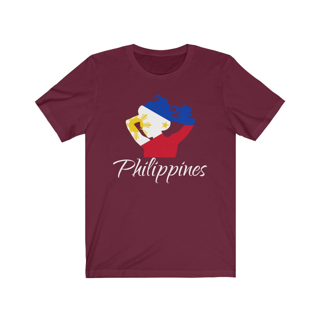 Philippines Lady Flag Premium Tee 2 - Unisex