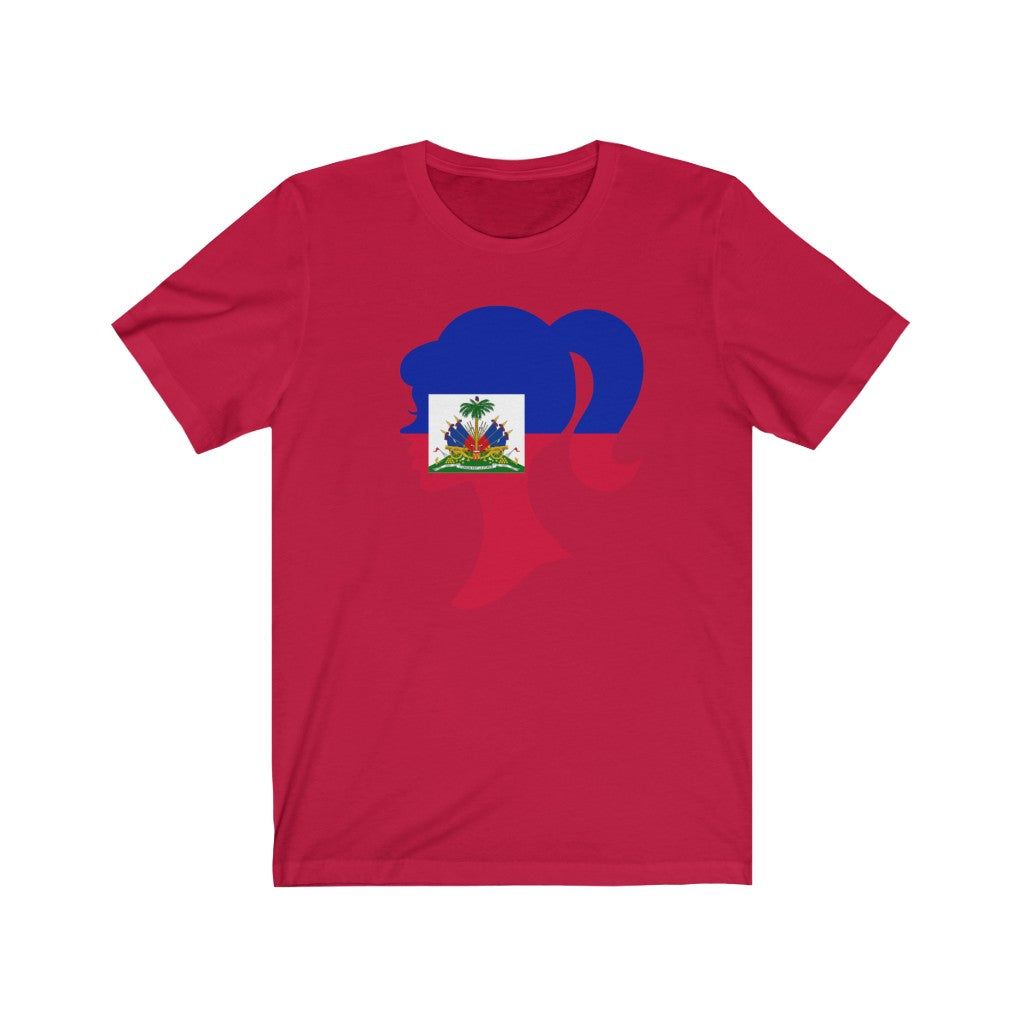 Haiti Girl Flag Premium Tee - Unisex