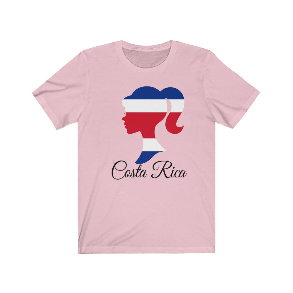Costa Rica Girl Flag Premium Tee 1 - Unisex