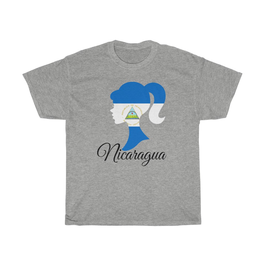 Nicaragua Girl Flag Standard Tee 1 - Unisex