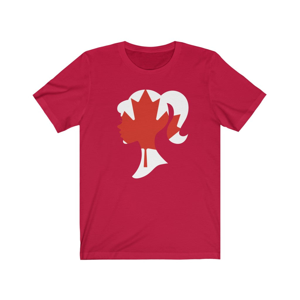 Canada Girl Flag Premium Tee - Unisex
