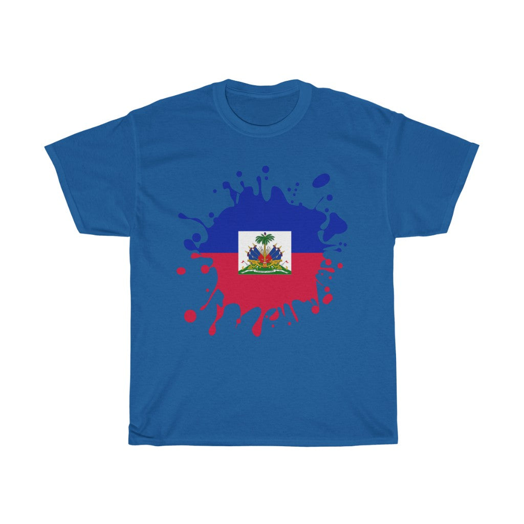 Haiti Splat Flag Standard Tee - Unisex