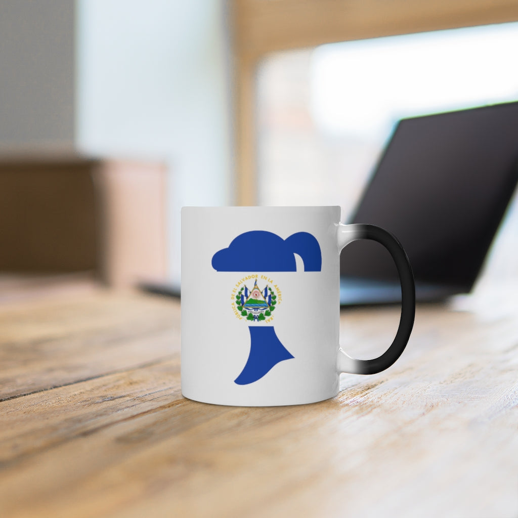 El Salvador Girl Color Changing Mug