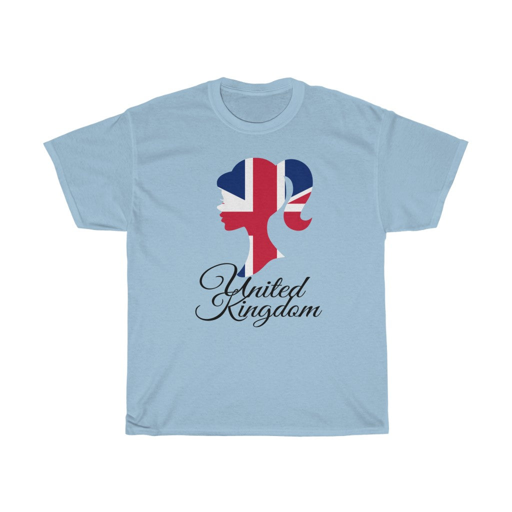 United Kingdom Girl Flag Standard Tee 1 - Unisex