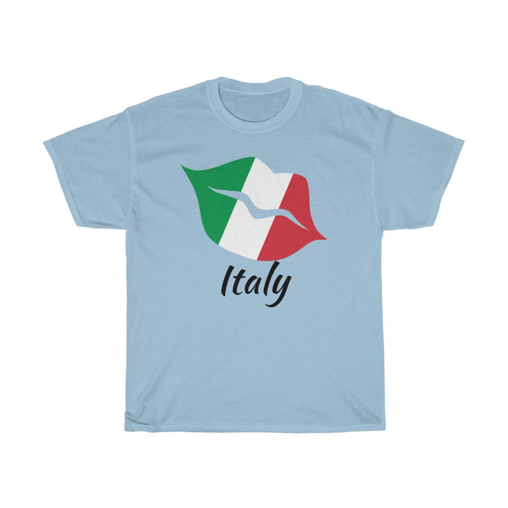 Italy Lips Flag Standard Tee 1 - Unisex