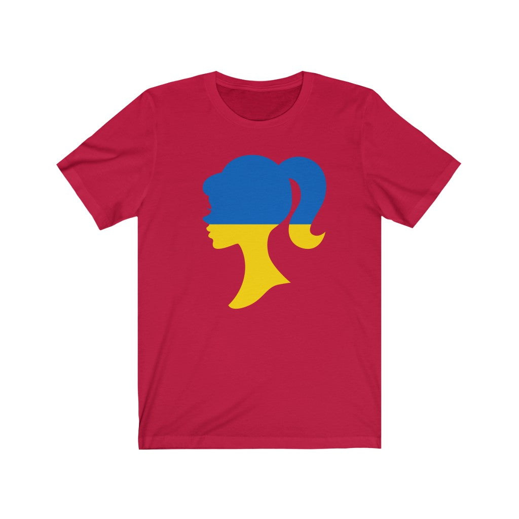 Ukraine Girl Flag Premium Tee - Unisex