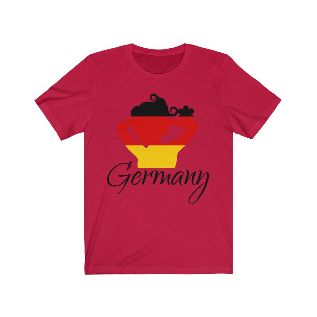 Germany Lady Flag Premium Tee 1 - Unisex