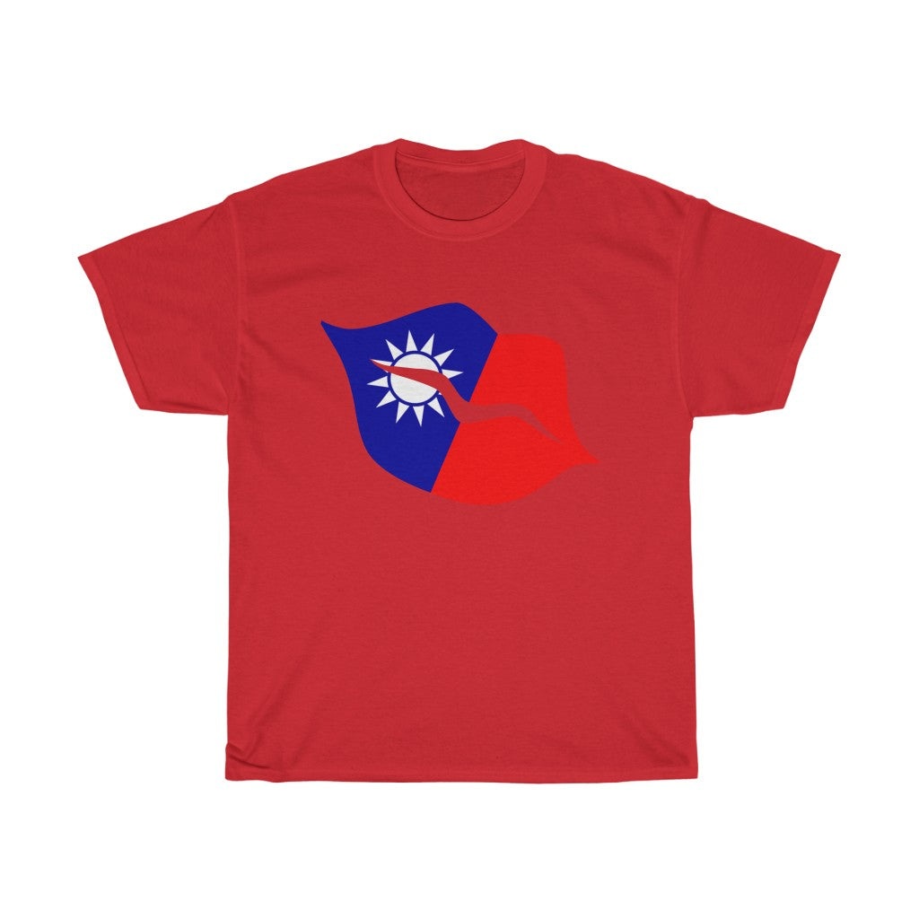 Republic of China (Taiwan) Lips Flag Standard Tee - Unisex