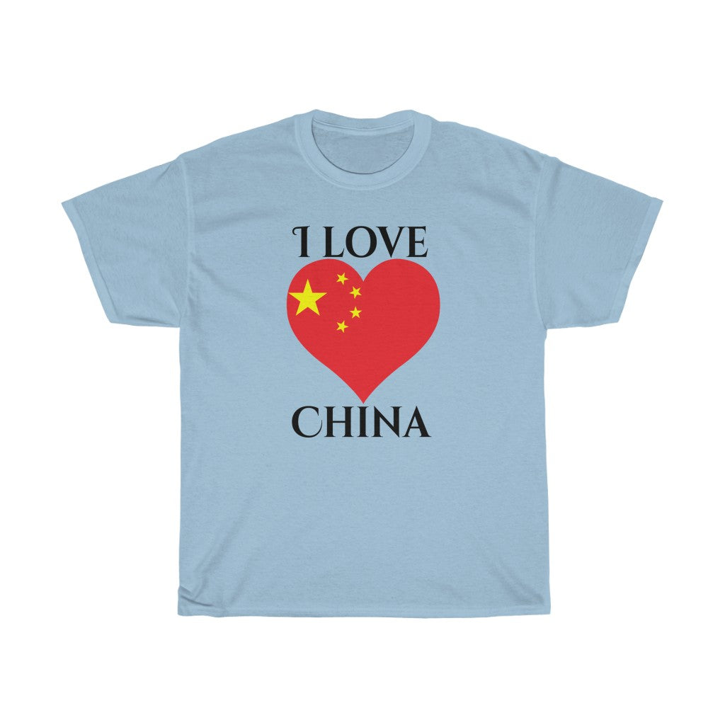 China Heart Flag Standard Tee 1 - Unisex