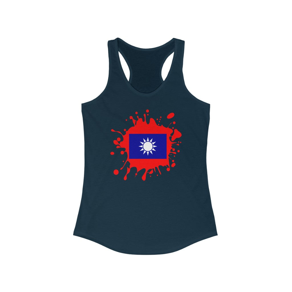 Republic of China (Taiwan) Splat Flag Tank - Women