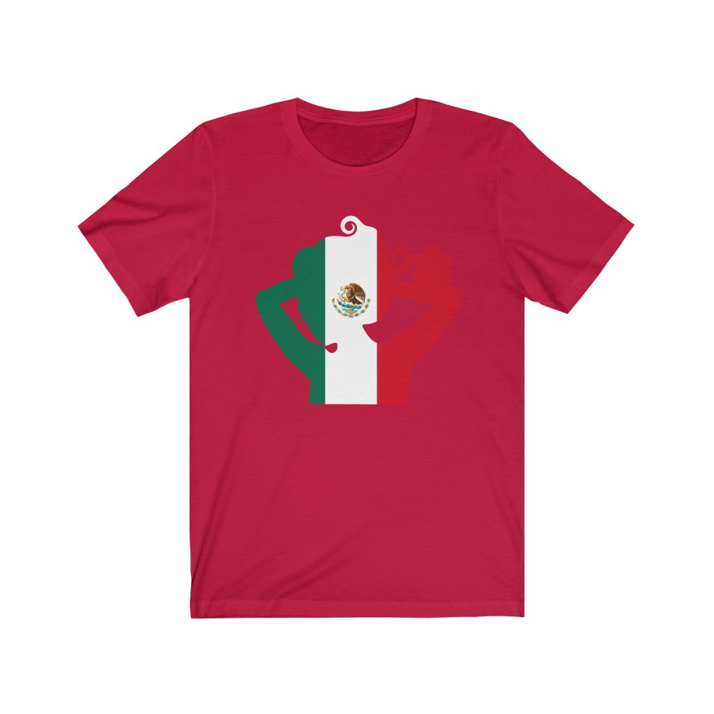 Mexico Lady Flag Premium Tee - Unisex