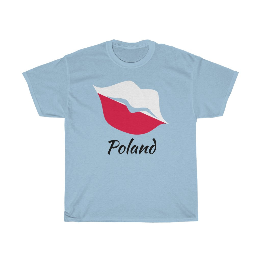 Poland Lips Flag Standard Tee 1 - Unisex