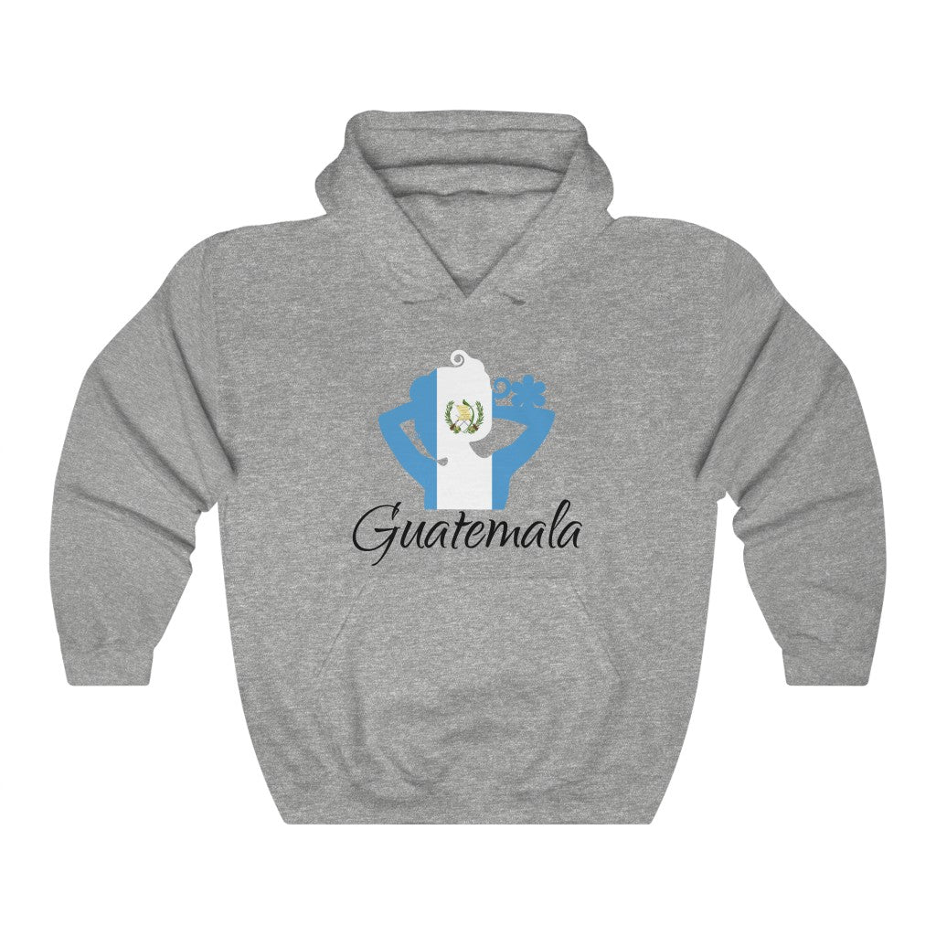 Guatemala Lady Flag Hoodie Sweatshirt 1 - Unisex