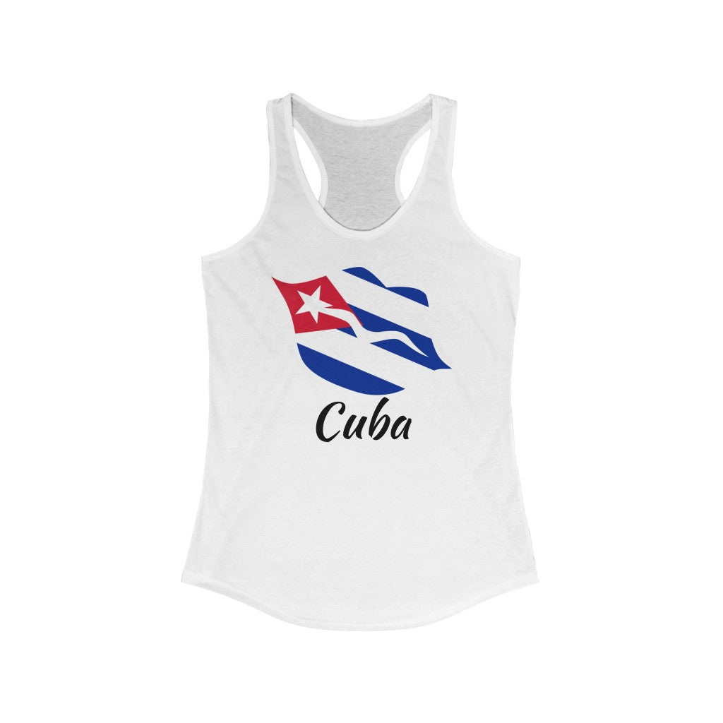 Cuba Lips Flag Tank 1 - Women