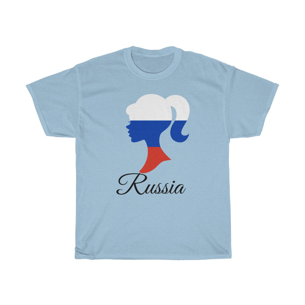 Russia Girl Flag Standard Tee 1 - Unisex