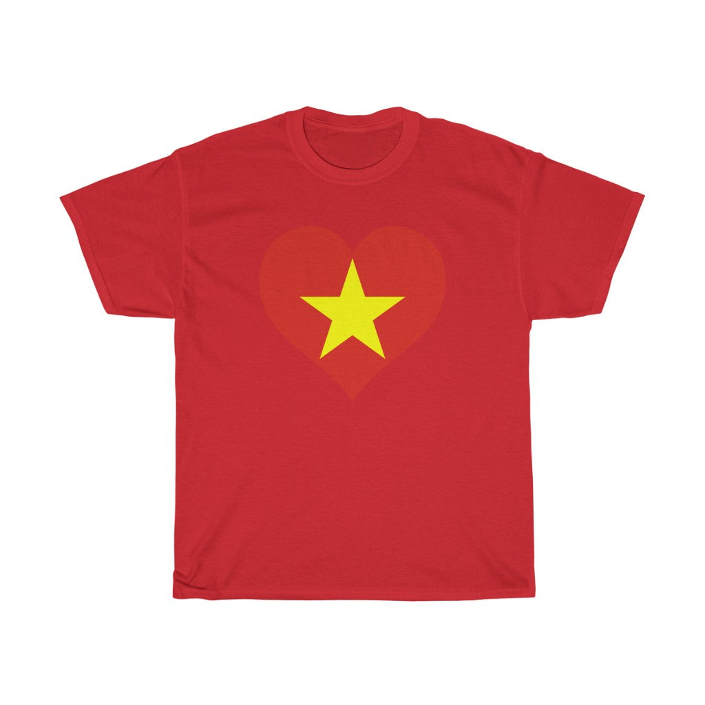 Vietnam Heart Flag Standard Tee - Unisex