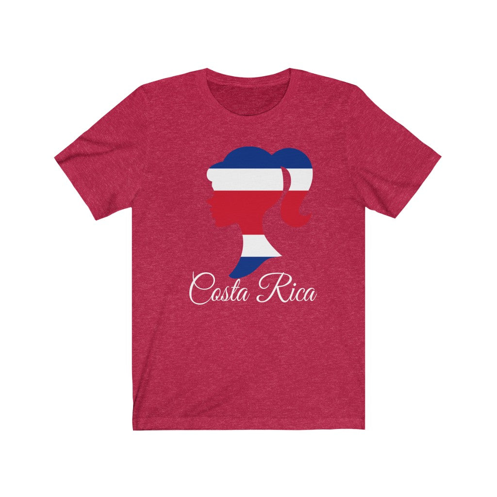 Costa Rica Girl Flag Premium Tee 2 - Unisex