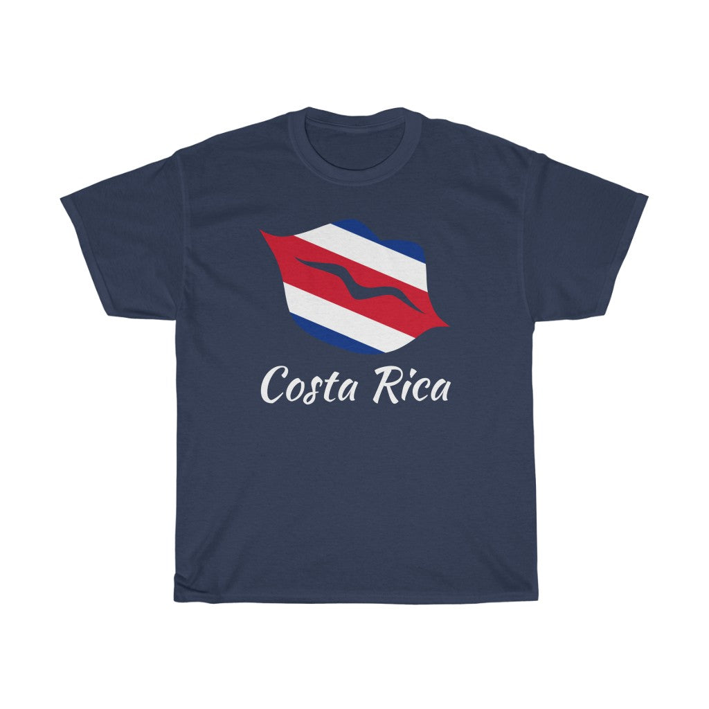 Costa Rica Lips Flag Standard Tee 2 - Unisex