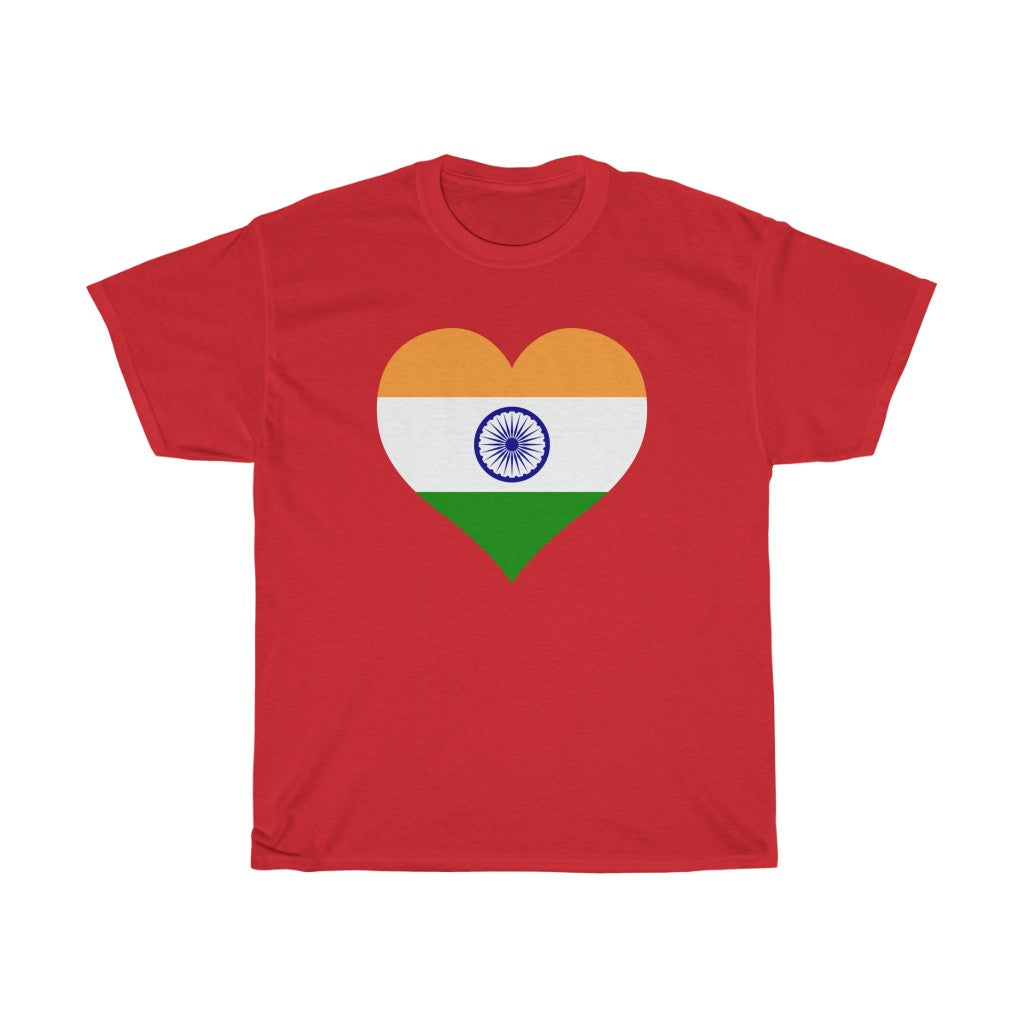 India Heart Flag Standard Tee - Unisex
