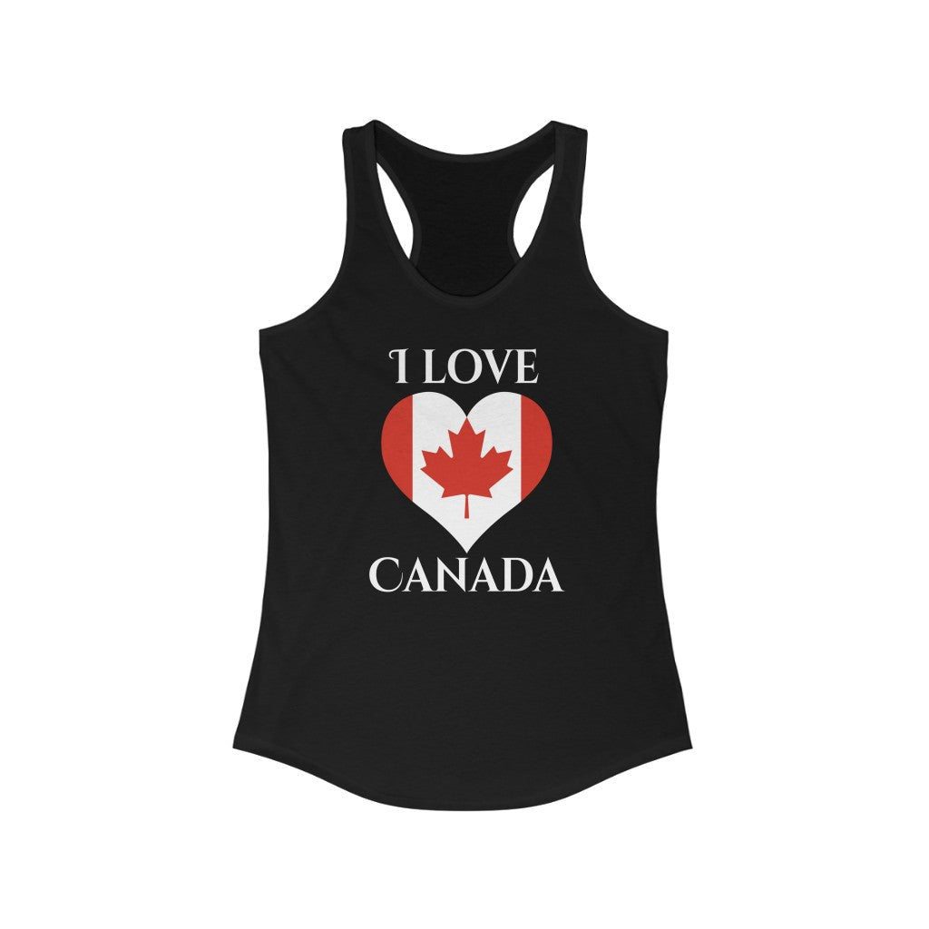 Canada Heart Flag Tank 2 - Women