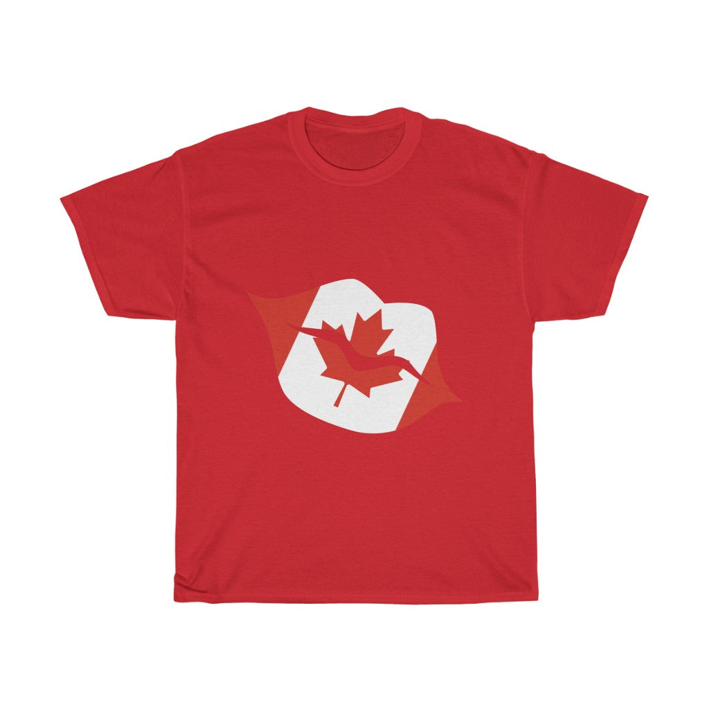 Canada Lips Flag Standard Tee - Unisex