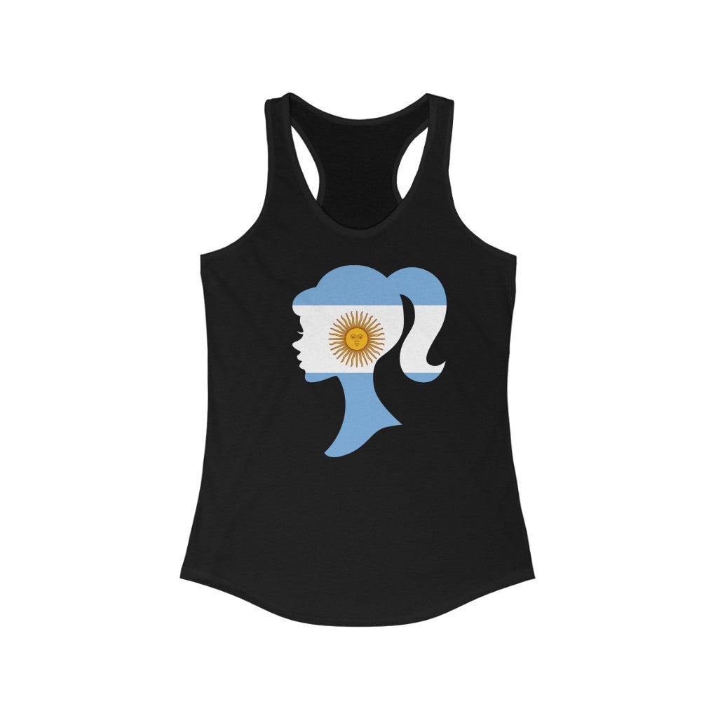 Argentina Girl Flag Tank - Women