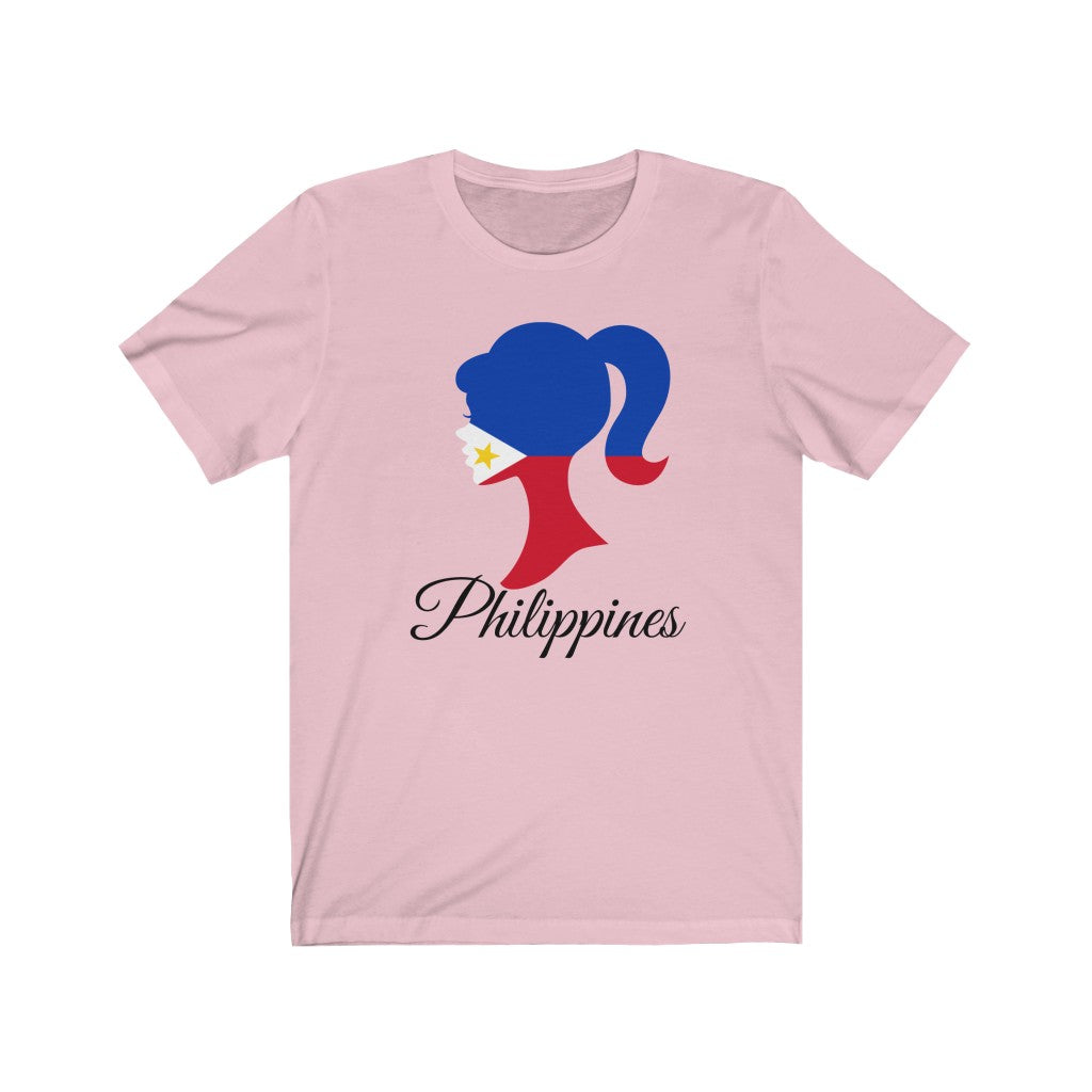 Philippines Girl Flag Premium Tee 1 - Unisex