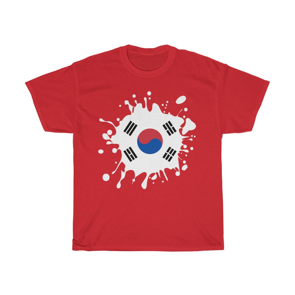 South Korea Splat Flag Standard Tee - Unisex