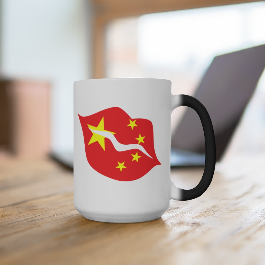 China Lips Color Changing Mug