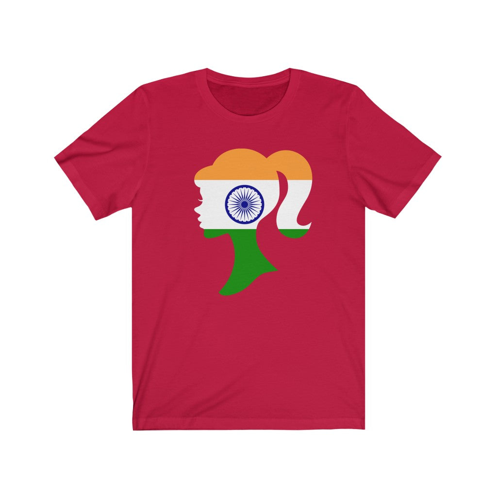 India Girl Flag Premium Tee - Unisex